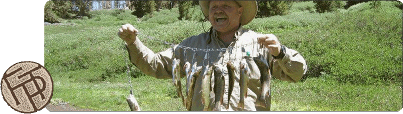 FiIsherman with String of Fish